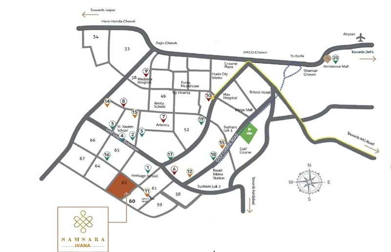 Birla Navya Location Map